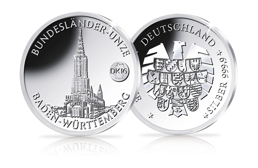 Silber-Unze Baden-Württemberg 