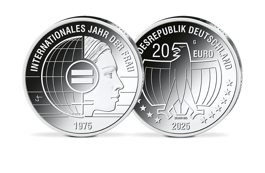 20-Euro-Münze 2025 - 50 Jahre Internationales Jahr der Frau