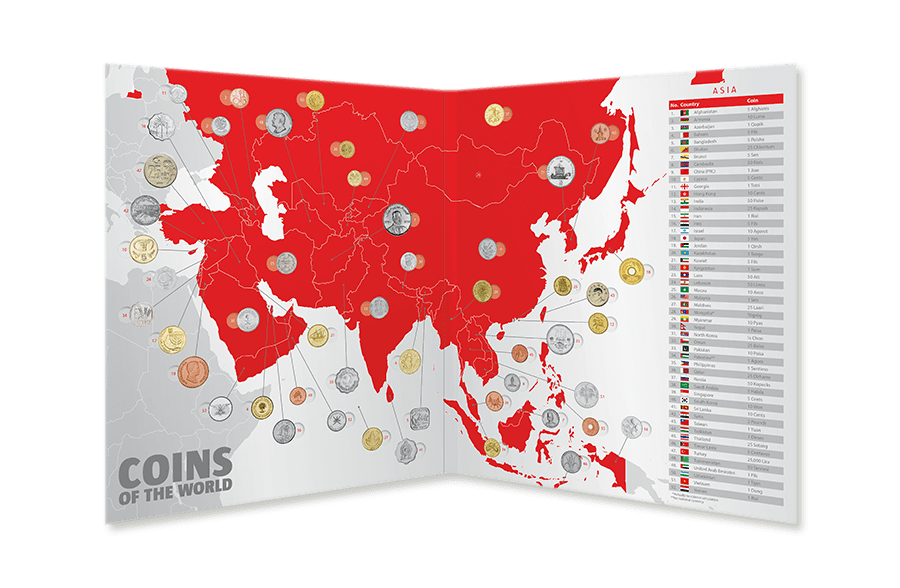 Coins of the World - Asien