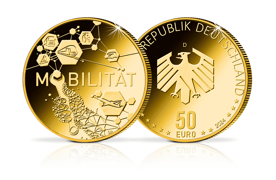 50-Euro-Goldmünze 2024 Mobilität