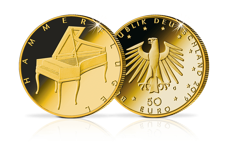 50-Euro-Goldmünze 2019 Hammerflügel