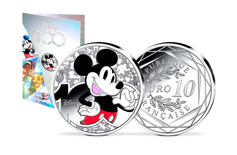 10-Euro-Münze 100 Jahre Disney™ - Mickey Mouse