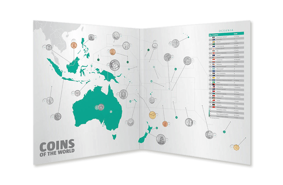 Coins of the World - Australien und Ozeanien