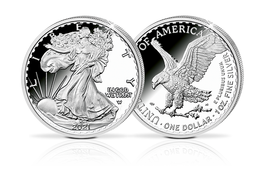 Gedenkmünze USA - Silver Eagle 2021